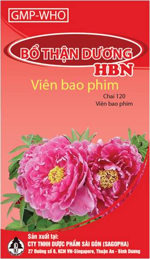 Bộ thận dương - Hoàng Bảo Ngân - Công Ty TNHH Hoàng Bảo Ngân